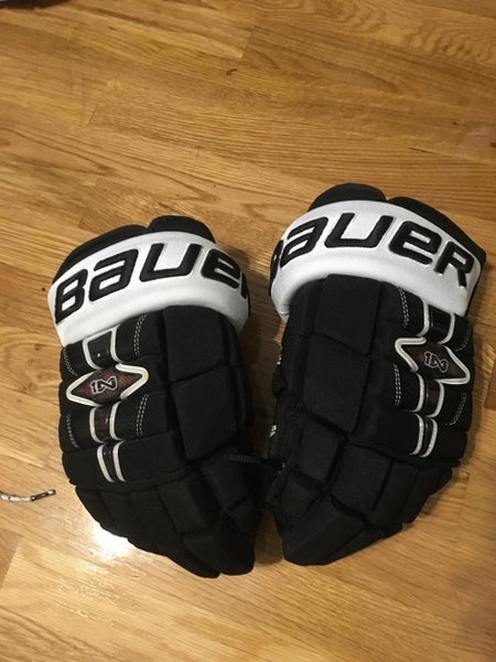 Bauer Nexus 1N 13" Gloves Black White