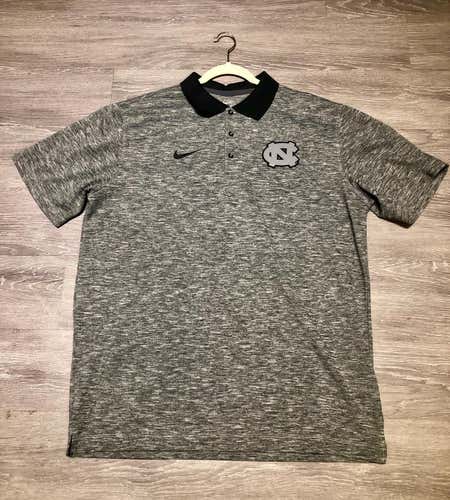 Nike UNC Men’s Lacrosse Team Issued Polo