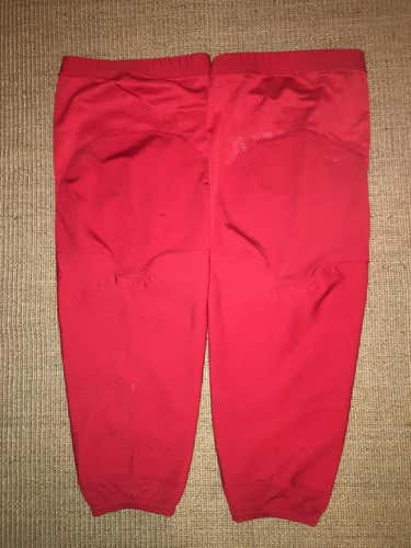 Pro Stock Reebok Edge 3.0 Practice Socks Red Large