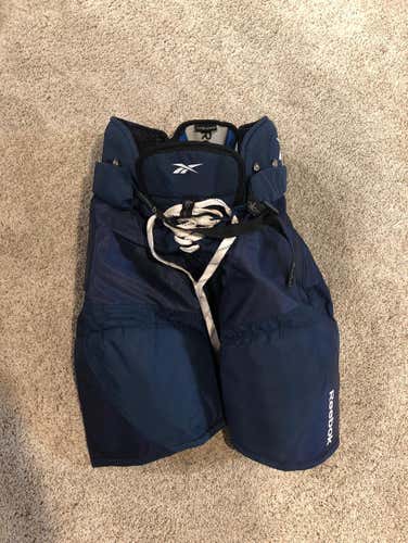Blue 7k Reebok Hockey Pants