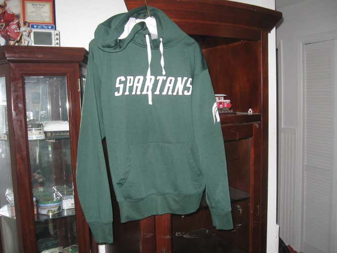 MICHIGAN STATE SPARTANS  HOODED JACKET(L)