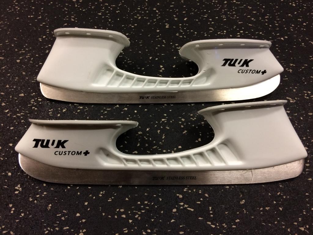 Bauer Hockey White Tuuk Custom Hockey Skate Holders *New* Many Sizes 