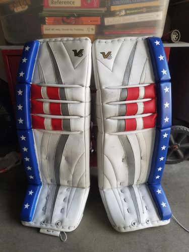Vaughn Velocity V6 Goalie Leg Pads Senior