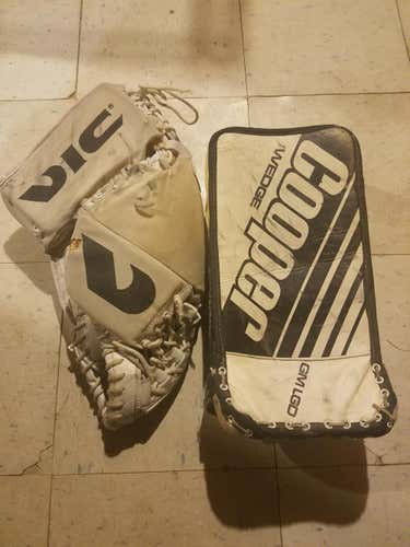 Goalie Glove & Blocker Full Right Senior
