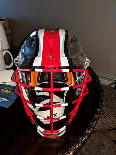 New Ohio State Buckeye Chrome Stallion Helmet