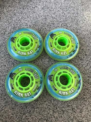 NEW Rink Rat Dual Identity XXX Hi-Lo Setup Inline Wheels
