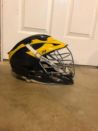University of Michigan Lacrosse Game Helmet