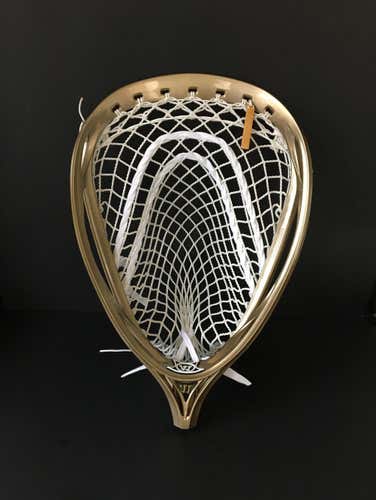 BRAND NEW LE Gold Warrior Nemesis 2 w/ 12D G3 Mesh - Limited Edition Goalie Head