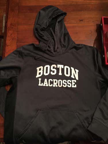 Boston U Lacrosse Nike Team Issued Sweatshirt (Medium)