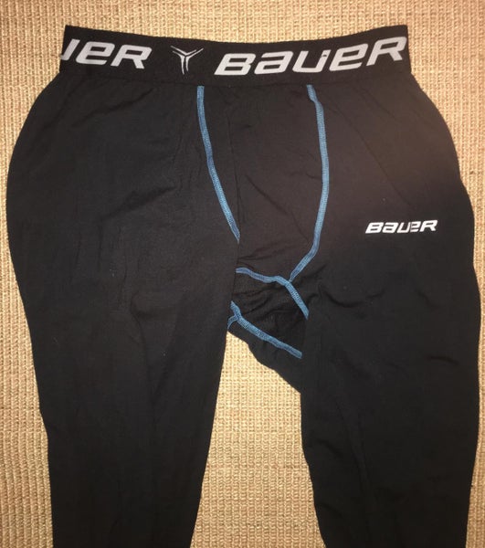 Bauer Hockey Bottoms Undergarment Tights Leggings Medium