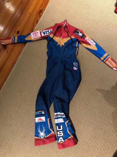 New US SKI TEAM Spyder Downhill Suit