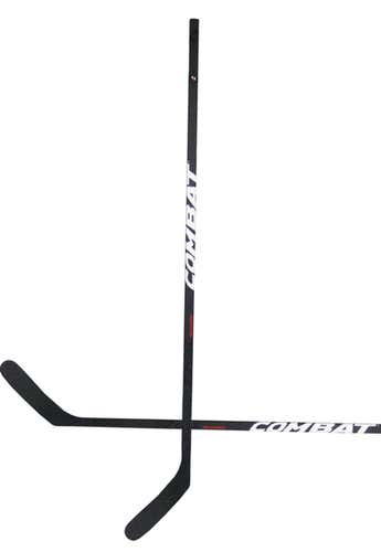 Combat 52 Caliber 100 Flex Reloaded Hockey Stick- Black/White - NEW - LEFT