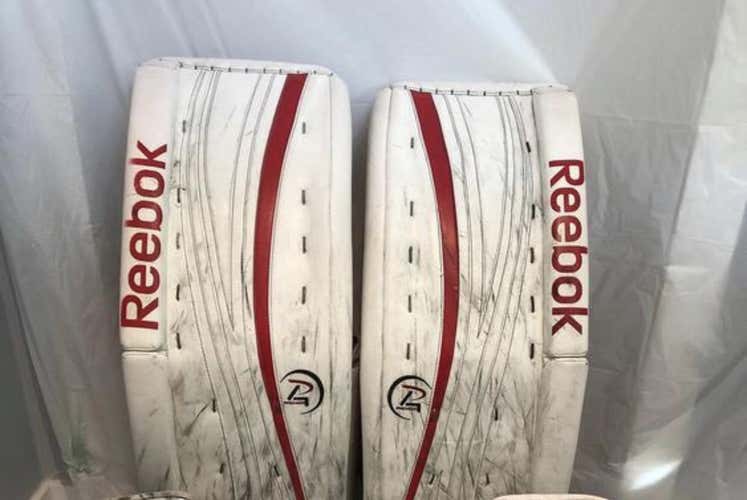 White And Red Reebok P4 Pads 34+1.5 Prostock