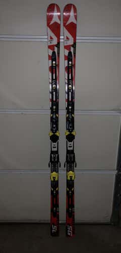 Atomic Redster Junior Super G Skis- 185 w/Atomic Neox12(Din4-12)