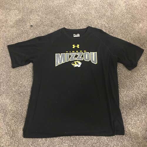Missouri Tigers Under Armour Loose Heat Gear T-Shirt - X-Large