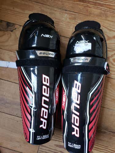 Bauer NSX Shin Pads Senior 14"