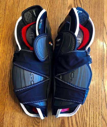 Bauer Vapor 1X Shin Guards 12 Inch- Used For 2 Months