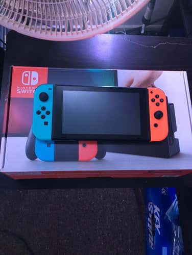 Slightly Used Nintendo Switch With Box And Everything