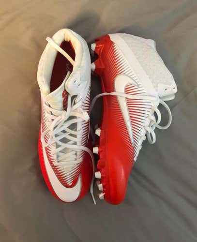 Brand New Nike Vapor Speed Cleats- High- Orange