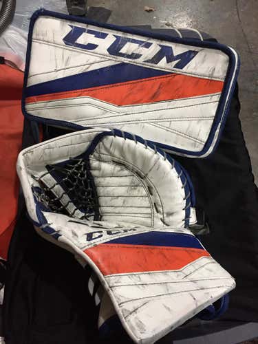 CCM Extreme eFlex 3 III pro stock NHL Goalie Glove & Blocker Regular Senior