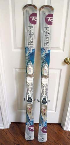 ROSSIGNOL TEMPTATION 74 SKIS SIZE 46 CM WITH ROSSIGNOL BINDINGS