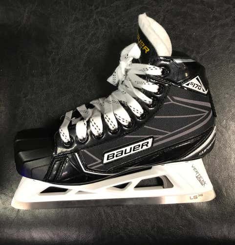 New Bauer S170 Supreme Goalie Skates Size 4