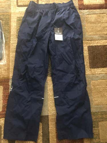 Elite Warm Up Pant (Harrow) Blue/Wht, Lined, Large