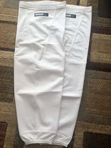 Washington Caps Team Excess Reebok Edge SX127 Pro Stock Hockey Socks Mens XL+