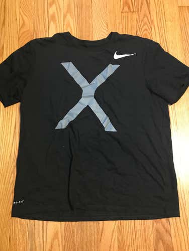 Nike Lacrosse Dri Fit T Shirt Size Large
