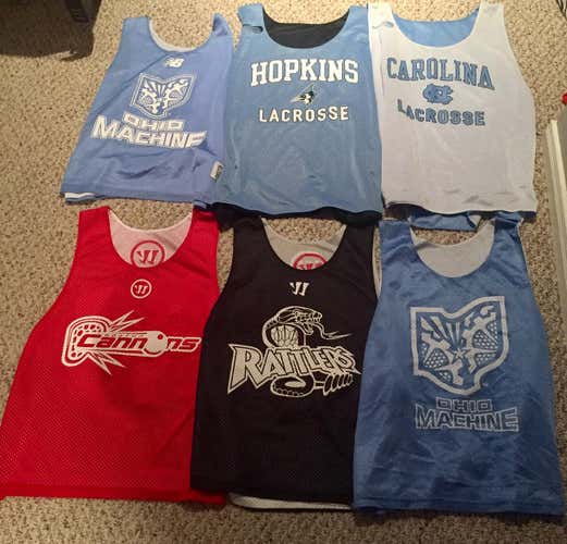 MLL/NCAA pinnies(25 each)