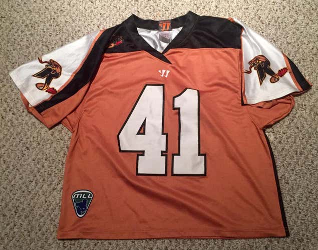 Game worn Rochester Rattlers MLL jersey