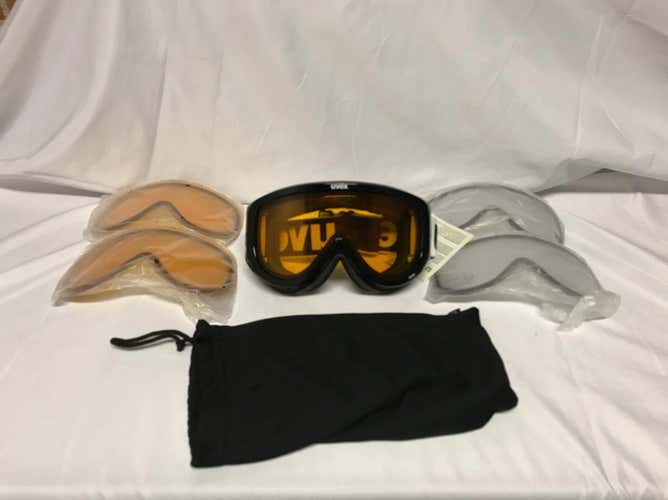UVEX Skiing Goggle with extra lenses  (NK2)