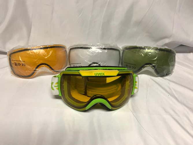 UVEX Skiing Goggles with extra lenses- (NK3)