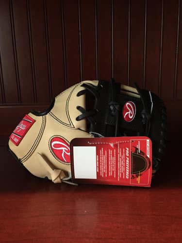 New Rawlings  Pro Preferred 11.25 inch infield glove Pro Issue Pro Department