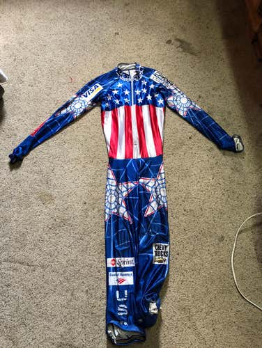 Used “vintage” Us Ski Team Speed Suit