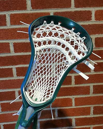 New Brine Encore X Superlight Lacrosse Head Hand Strung w/ Semi-Soft Mesh w/ a Mid Pocket