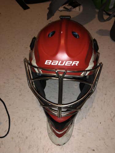 Bauer NME 5 Goalie Mask Senior cat eye