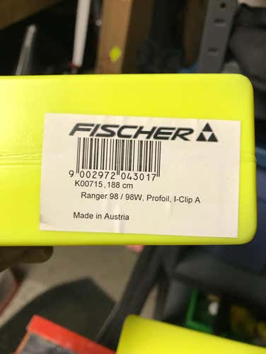 Fischer Profoil - Ranger 98