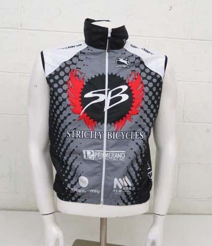 Giordana Fit for Fashion Strictly Bicycles Wind Vest Men's XS Fast Shipping LOOK
