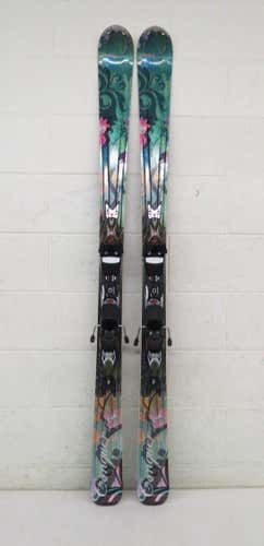Nordica Conquer 162cm 124-84-112 r=15m Skis w/Nordica Express Bindings EXCELLENT