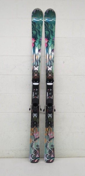 Nordica Conquer 162cm 124-84-112 r=15m Skis w/Nordica Express Bindings EXCELLENT
