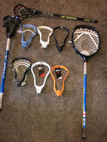 Lacrosse Heads And Shafts