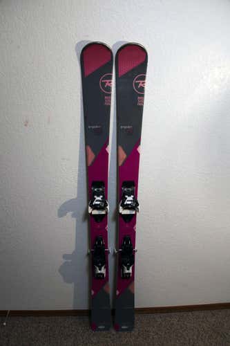 Rossignol Temptaton 88 Women's Skis 156 cm. Salomon Warden Demo Bindings NICE