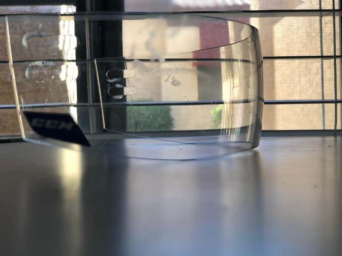 CCM Small Hockey Visor Pro Stock Islanders