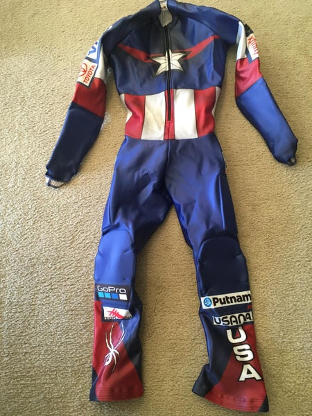 Spyder Captain America USST World Cup GS Suit Large