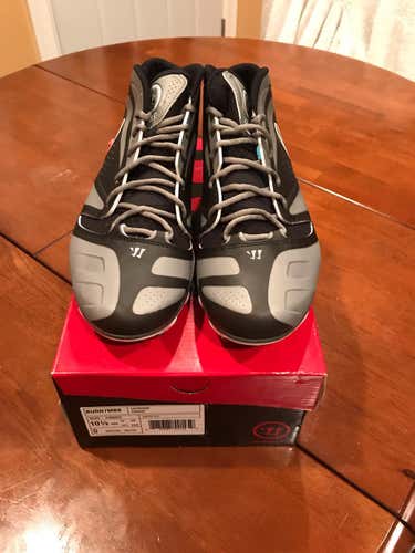 New Warrior Lacrosse Cleats Size 10.5 Mens