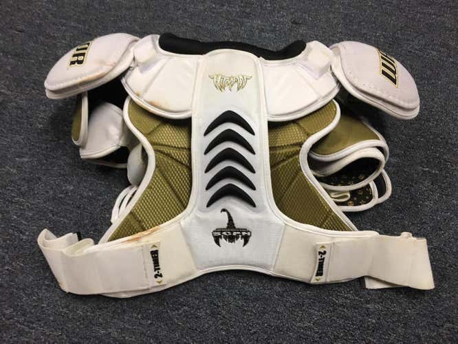 ☆☆☆☆☆ New Warrior Hitman Shoulder Pads - Senior - Ships from USA ☆☆☆☆☆