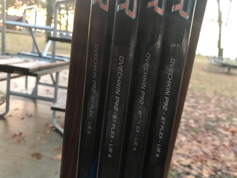 *4 Pack* Like New Nexus 1N RH Ovechkin P92 87 Flex Lie 6 Griptac