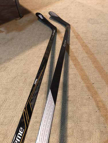 2 Brand New Lh Hockey Sticks
