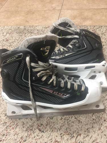 CCM RibCor 44K Goalie Skates Size 8.0D